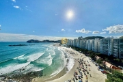 FRENTE MAR - Apartamento com 4 quartos Sendo 3 suítes à venda, na Praia das Pitangueiras - Guarujá/SP.