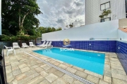 Apartamento com 1 dormitório à venda, 55 m² por R$ 360.000 - Tombo - Guarujá/SP.