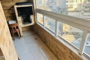 Apartamento para Venda em Praia Grande, Guilhermina, 1 dormitório, 1 banheiro, 1 vaga