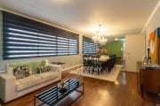 Apartamento com 84 m² de área útil, 2 dormitórios, suite, 1 banheiro social, lavabo, 2 vagas