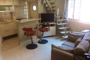 Aluga-se Apartamento duplex com 01 dorm. na Vila Nova Conceição com vaga e lazer