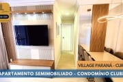 Apartamento com CLOSET, decorado, no 5° andar Village Paraná