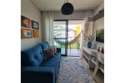 Apartamento 1 quarto planejado e decorado a 80m da praia no centro de Porto de Galinhas