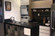 Apartamento de 1 dormitório, living amplo, cozinha americana, mobiliado, com box, na Zona Nova.