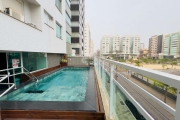 Apartamento 2 dormitórios, sendo 1 suíte, área goumert, 79m², mobiliado, prédio com piscina