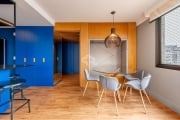 Excelente apartamento com 3 dormitórios semi mobiliado