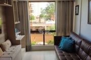 Apartamento 58 m2 com  2 dormitórios 1 vaga coberta.