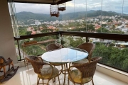 Apartamento semimobiliado com vista panorâmica, 3 dormitórios, sendo 1 suíte, 2 vagas -  Itacorubi, Fpolis SC