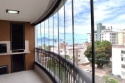 APARTAMENTO COM VISTA MAR SEMIMOBILIADO COM 3 QUARTOS SENDO 1 SUÍTE 2 VAGAS DE GARAGEM NO BAIRRO COQUEIROS EM FLORIANÓPOLIS/SC