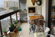 APARTAMENTO SEMIMOBILIADO COM VISTA PARA O MAR 3 QUARTOS SENDO 2 SUÍTES 2 VAGAS DE GARAGEM NO BALNEÁRIO EM FLORIANÓPOLIS/SC