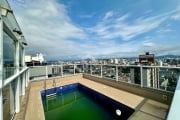 COBERTURA ALTO PADRÃO NO ESTREITO COM VISTA PARA O MAR E INFRAESTRUTURA COMPLETA