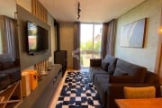 Apartamento com 1 dormitório, 45,99m², decorado e mobiliado no bairro Avenida Central.