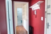 Apartamento mobiliado à venda com 1 dormitório/quarto, 1 box/vaga de garagem no bairro Higienópolis, zona norte de Porto Alegre/RS.