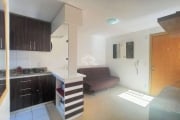 Apartamento à venda, 2 quartos, vaga, semi mobiliado, Juscelino Kubitschek Oliveira, Leopoldina.