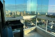 Apartamento com vista mar e finamente mobiliado no Perequê com duas suítes e 2 vagas de garagem