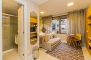 Apartamento Studio mobiliado, de 27 m²,  no bairro Cidade Baixa, em frente ao parque Redenção.