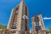 Apartamento  2 dormitórios, sendo 1 suíte, semimobiliado, lareira e churrasqueira.