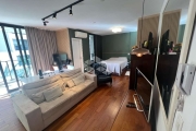 Studio bem iluminado, janelas grandes  em Pinheiros 47m²