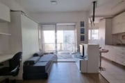 Apartamento  a venda no Brooklin com 34m²,  1 dormitório e 1 vaga de garagem.