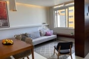 Excelente apartamento mobiliado, reformado de 1 dormitório com suite