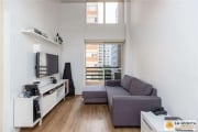 Apartamento para Venda em São Paulo, Moema, 1 dormitório, 1 suíte, 2 banheiros, 1 vaga