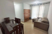 Apartamento com 55mts  2 dormitórios 1 sala e banheiro 1 vaga de garagem . Apartamento esta mobilado