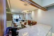 Apartamento a venda com 3 dormitórios - 1 suíte - 2 vagas - varanda gourmet  todo mobiliado