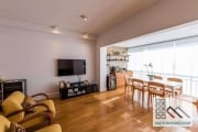 Apartamento 3 dormitórios (85m²), 1 Suíte, Mobiliado, Terraço, 2 Vagas. More a poucos metros da estação Faria Lima