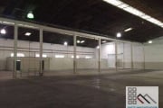 Galpão Comercial/Industrial (2.324m²), 8 banheiros, 5 Docas, 22 vagas. Próximo do Ceagesp, maior entreposto da América Latina