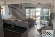 APTO 1 DORM (96m²), 1 SUITE, SEMI MOBILIADO, 2 VAGAS. O CONFORTO DE MORAR E TRABALHAR NUM SÓ LUGAR