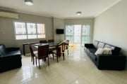 Apartamento com 3 dormitórios para alugar, 147 m² por R$ 5.100/mês - Barra Funda - Guarujá/SP