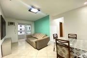 Excelente apartamento de 2 dormitórios a poucos metros do mar, no Canto do Forte