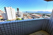 Apartamento à venda em Praia Grande-SP, bairro Guilhermina: 2 quartos, 1 suíte, 1 sala, 2 banheiros, 604,37 m² de área.