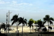 2 DORMITÓRIOS COM VISTA MAR PERMANENTE todos os cômodos, PREDIO FRENTE MAR, Ocian - PRAIA GRANDE