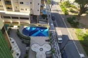 APARTAMENTO 2 dormitórios 2 wcs Sacada Vista Livre Mobiliado Prédio com Infra estrutura e Lazer, na TUPI em Praia Grande - SP