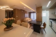 Apartamento DECORADO Alto Padrão, 2  Dormitórios (sendo 1 suíte),  Sala 2 ambientes, Varanda Gourmet, Lazer completo, no Maracanã, prédio FRENTE MAR!