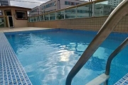 lindo apartamento 132m2 bem distribuídos, com decoração em gesso, moveis planejados, vista ao mar, na Ocian - Praia Grande.