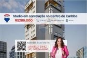 Studio à venda, 26 m2, sacada, Centro - Curitiba/PR