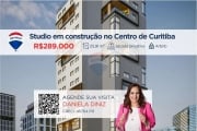 Studio à venda, 26 m2, sacada, Centro - Curitiba/PR