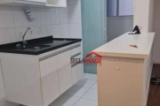 Apartamento com 2 dormitórios para alugar, 68 m²- Cidade Maia Jardim Flor da Montanha - Guarulhos/SP