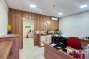 Sala comercial mobiliada à venda em condomínio no Jardim Aquarius, São José dos Campos-SP: 1 sala, 1 banheiro, 1 vaga - 44m².