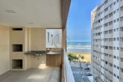 Apartamento Novo com Sacada Gourmet Vista Mar e Lazer Completo