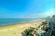 Apartamento com Sacada Gourmet Frente Mar e Lazer Completo