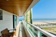 Apartamento com Sacada Vista Mar e Lazer Completo