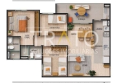 Apartamento com 3 quartos à venda na Rua Auriflama, s/nº, Vila Nova, Campinas