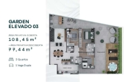 Apartamento Garden com 3 quartos  à venda, 185.89 m2 por R$1543000.00  - Agua Verde - Curitiba/PR