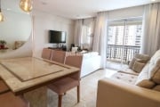 APARTAMENTO COM 69,0M²AU 2 DORMITÓRIOS, SENDO 1 SUITE, 2 VAGAS DEMARCADAS E  EXCELENTE LAZER