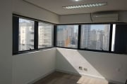 conjunto comercial com 47 m² em Perdizes para locação