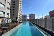 Apartamento 63,93m², 02 dormitórios (sendo 01 suíte), 02 banheiros e 01 vaga de garagem.  Condomínio com portaria, segurança, piscina, salão de festa