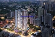 Apartamento  83m², 03 dormitórios, 02 banheiros e 01 vaga de garagem; (Fotos ilustrativas, entrega prevista julho/2024).  Condomínio com portaria